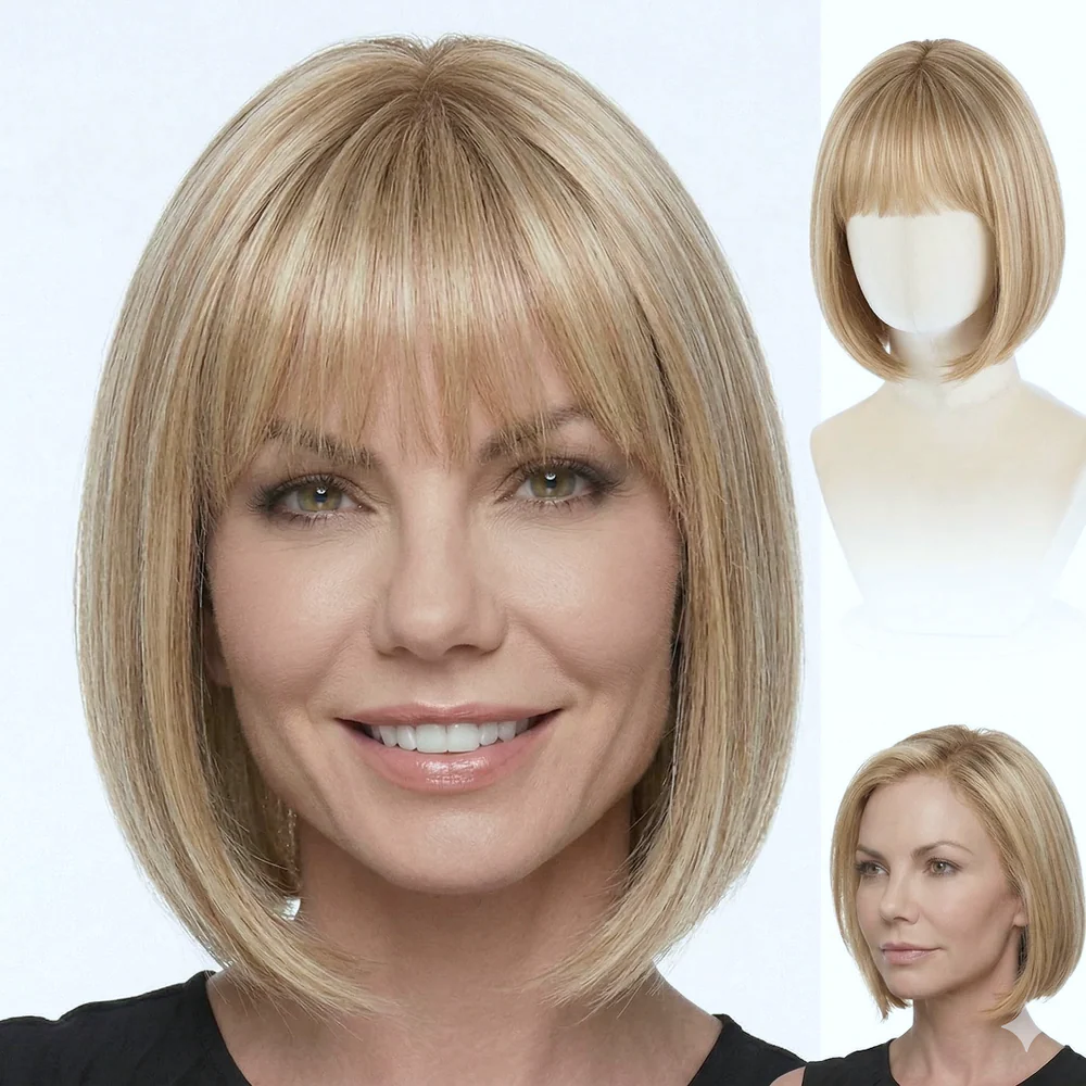 Clara - Wigyy Straight Elegant Wig for Daily Use
