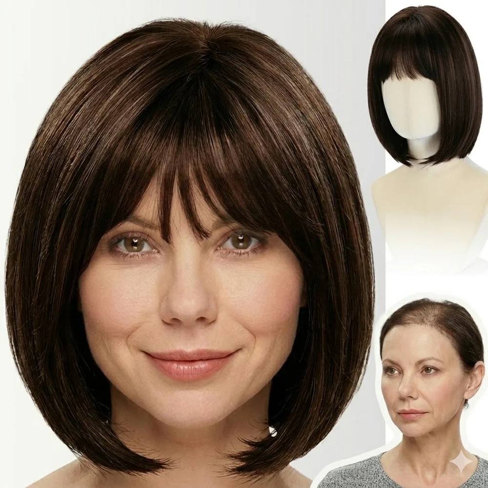 Clara - Wigyy Straight Elegant Wig for Daily Use
