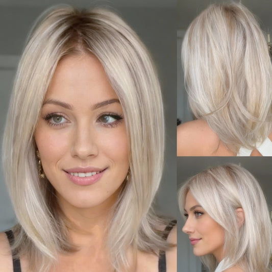 Edith - Wigyy Blonde Mono-Front Daily Use Multi-style Elegant Wig
