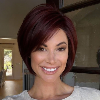 Raven - Sleek Face-Framing Mono-Front Bob