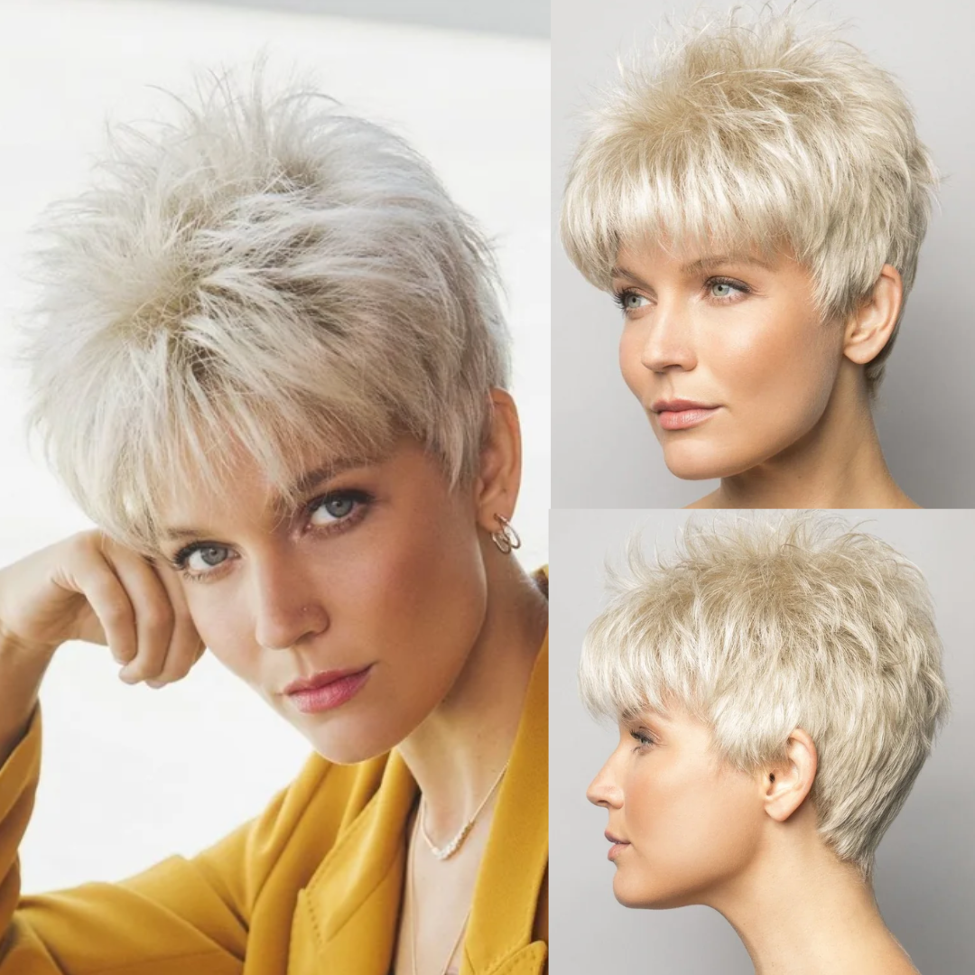 Doris - Pixie Boy Short Synthetic Wigs 10inch