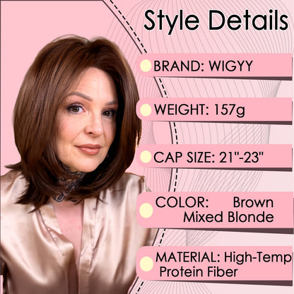 Edith - Wigyy Daily Use Soft Elegant Wig