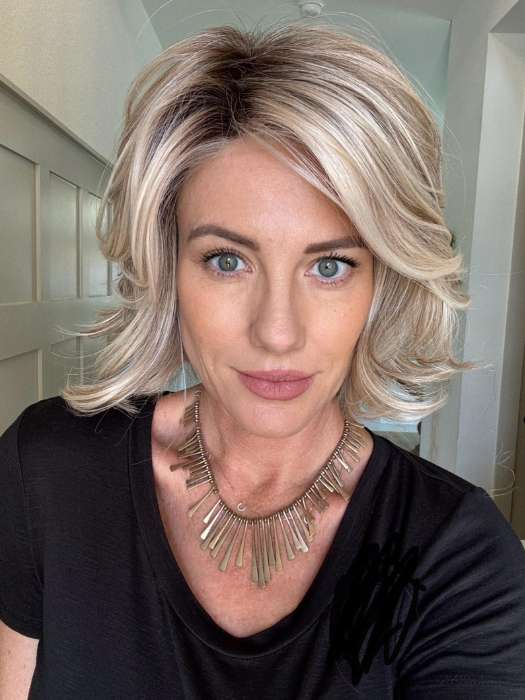 🩷Crowd Pleaser |Memory Cap Comfort Wavy Wig  Cap For All-Day Wear