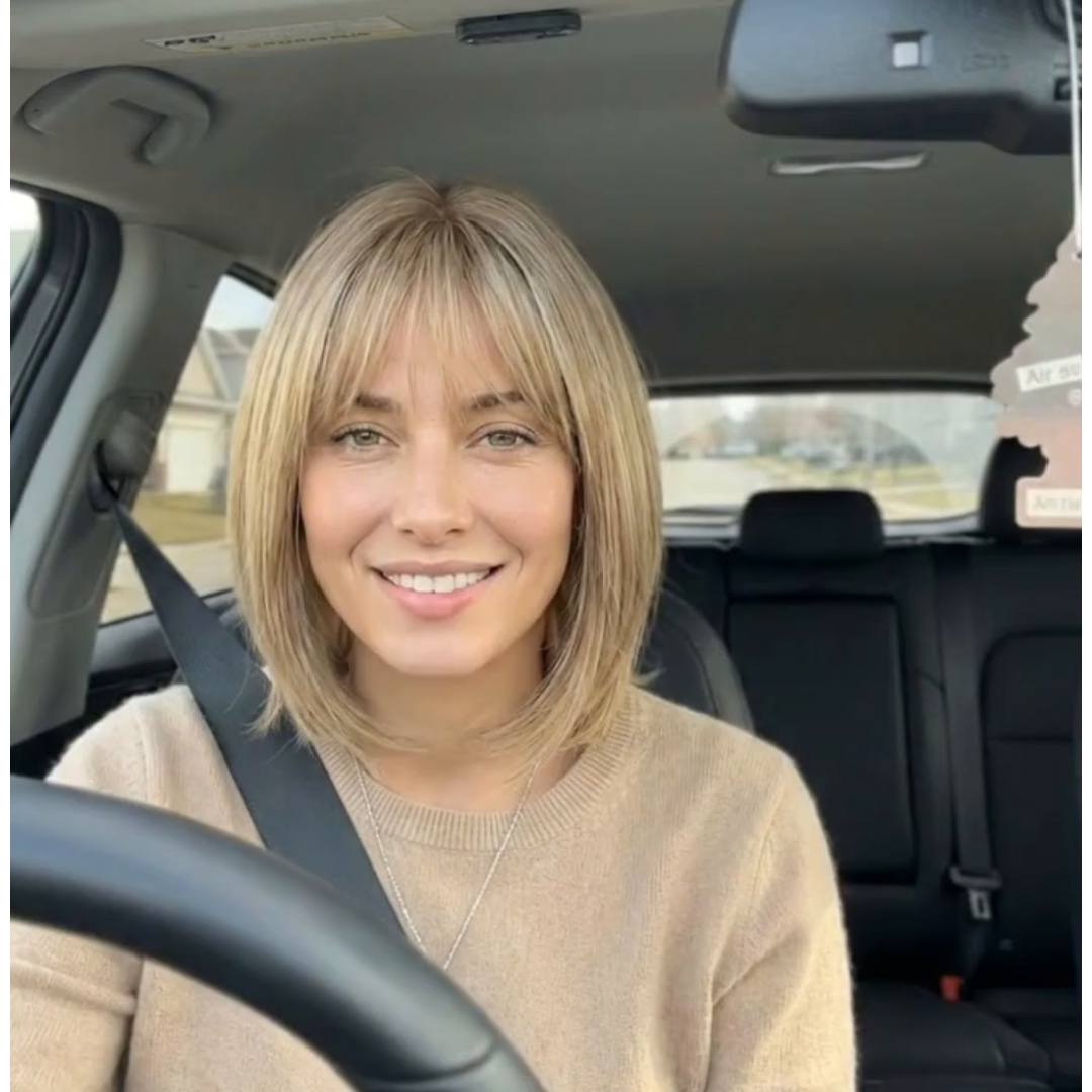 Perla - Wigyy Cutest Bob Elegant Wig with Bang