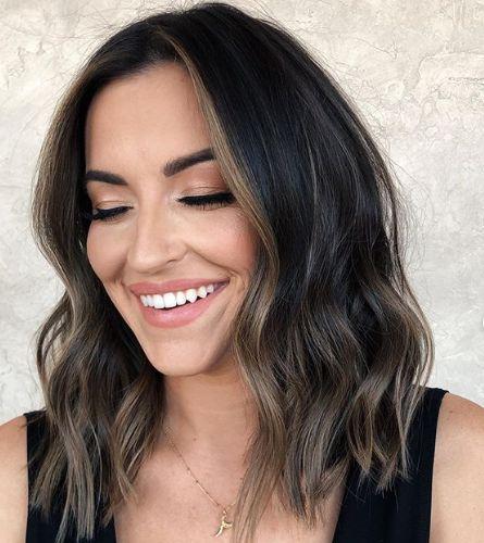 Wavy Brown Blonde Bob Mini Lace Front Wig
