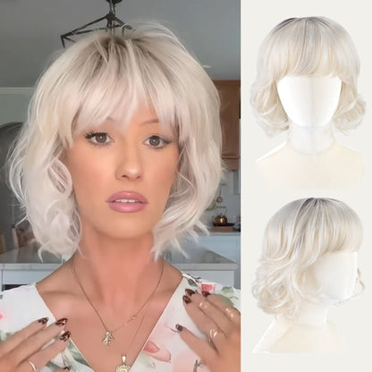 Nadine - Wigyy Curl Elegant Wig with Bang