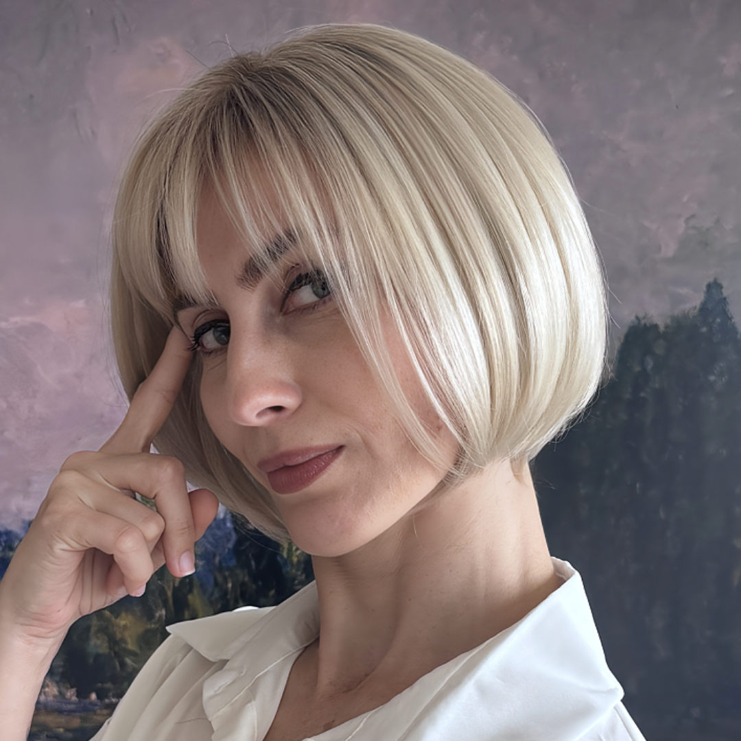 Muriel - Wigyy Daily Use Bob Wig with Bang