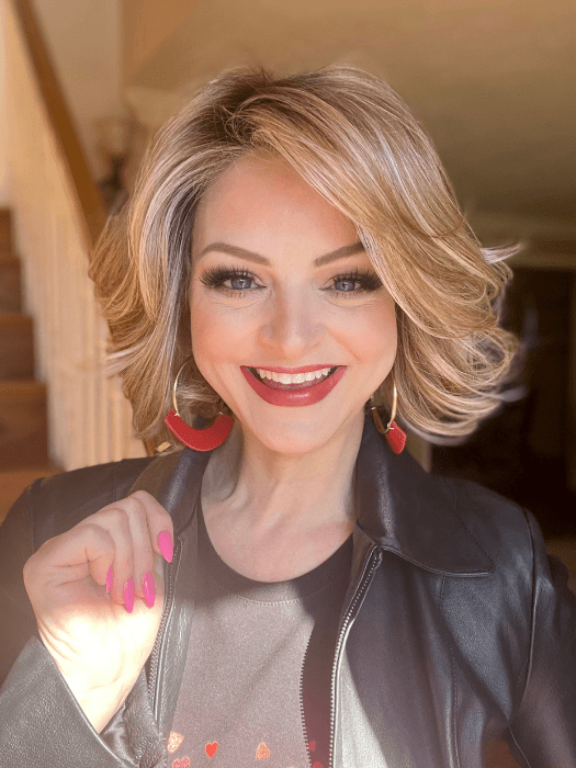 🩷Crowd Pleaser |Memory Cap Comfort Wavy Wig  Cap For All-Day Wear
