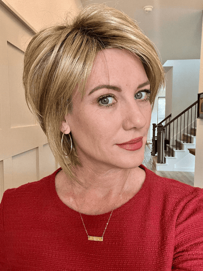 Reese |Short Grey Daily Use Wigs for Women