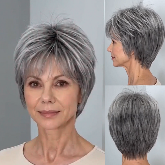 Doris - Airy Layered Pixie with Tapered Nape