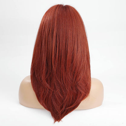 Synthetic Long Wigs  Hair with Bangs for Daily Use