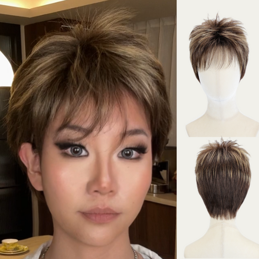 Doris - Wigyy Pixie Boy Short Synthetic Elegant Wigs