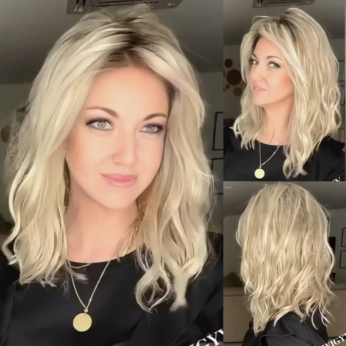 Phoebe - Wigyy Blonde Highlighted Lightweight Softly Wig