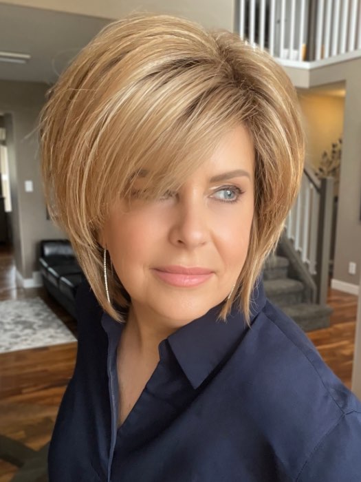 Reese |Short Grey Daily Use Wigs for Women