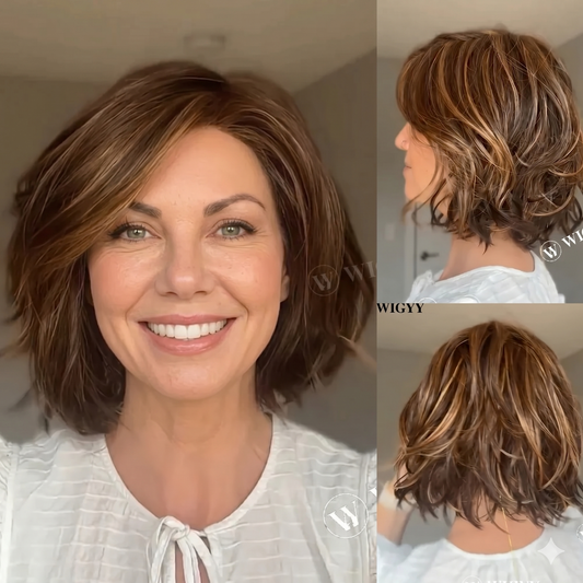 Daisy - Wigyy Daily Use Highlighted Elegant Wig