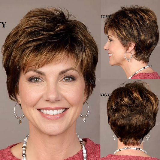 Gertrude - Wigyy Daily Use Pixel Cut Elegant Wig