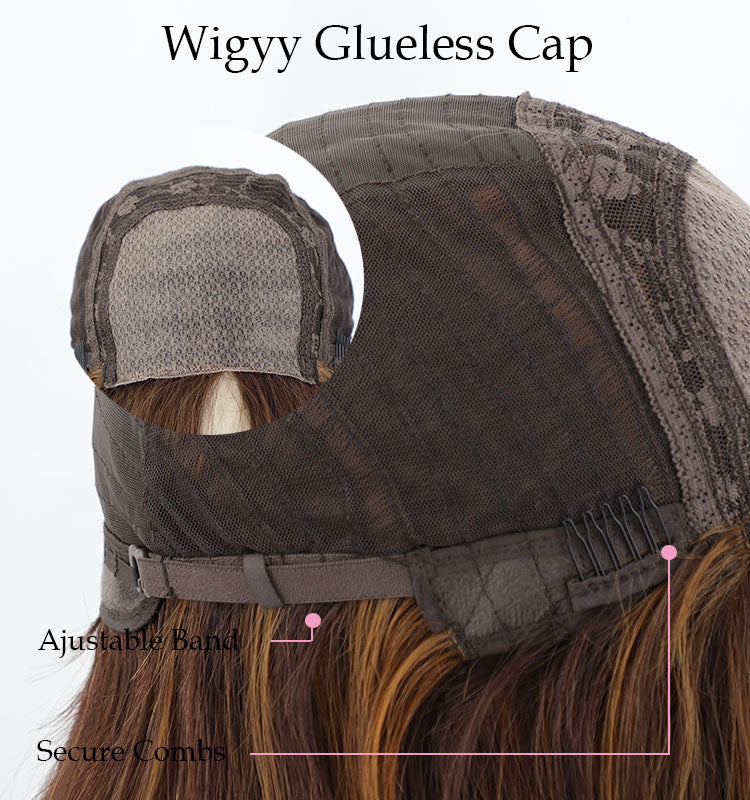 Gladys - Wigyy Brown Highlighted Curl Wig