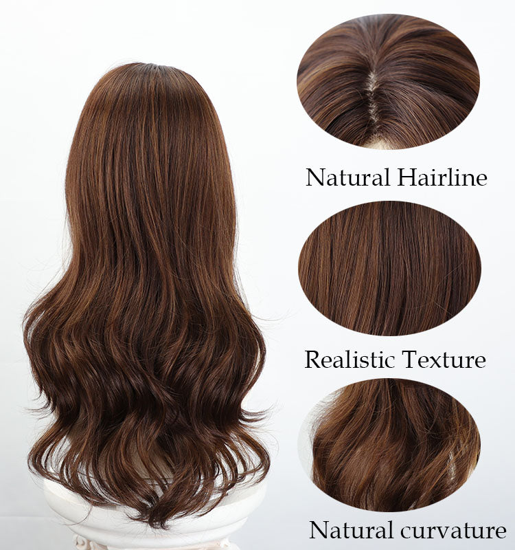 Gladys - Wigyy Brown Highlighted Curl Wig