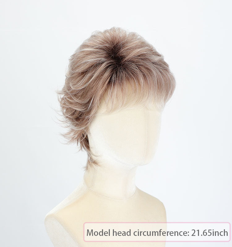 Harriet - Textured Feathered Shag  Voluminous Pixie Cut Wig