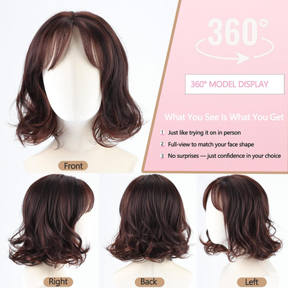 Mabel - Wigyy Shoulder Length Daily Use Elegant Wig
