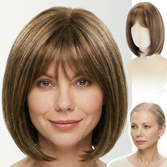 Clara - Wigyy Straight Elegant Wig for Daily Use