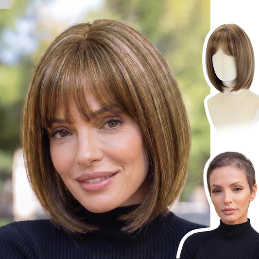 Clara - Wigyy Straight Cute Elegant Wig for Daily Use