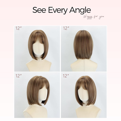 Clara - Wigyy Straight Elegant Wig for Daily Use