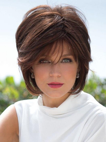 Reese |Short Grey Daily Use Wigs for Women