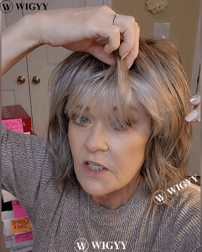 Nadine - Wigyy Curl Elegant Wig with Bang